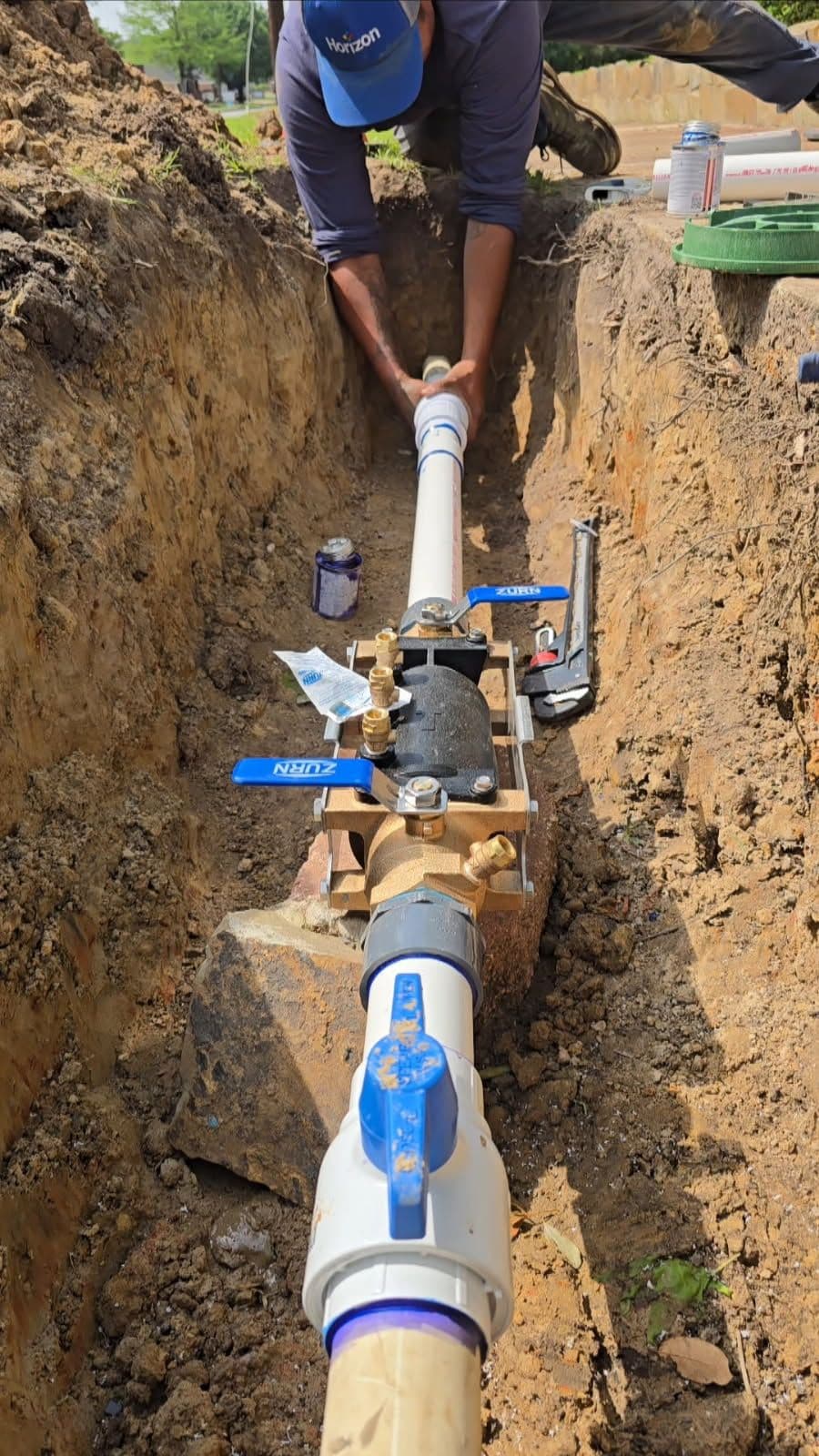 Backflow System Installation at Apartment Complex