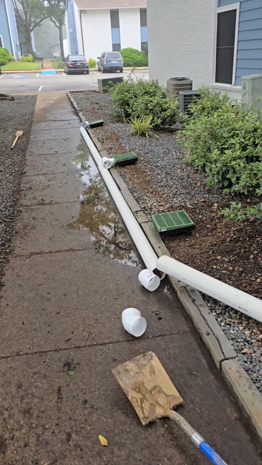 Complete Drainage Solution for Apartment Complex